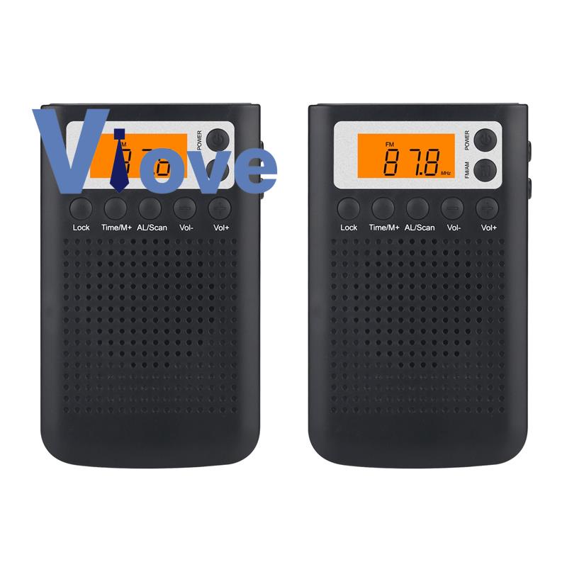 Radio Bỏ Túi Tích Hợp Loa Tiện Dụng (Giắc Cắm Eu)