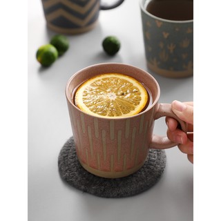 Bộ cốc sứ men Ceramic phong cách Nhật Bản