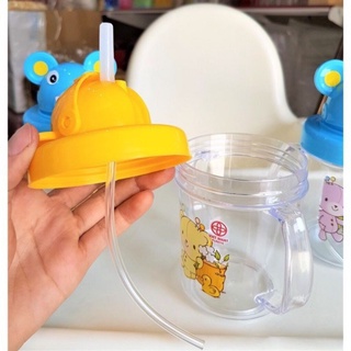 Bình hút nước việt nhật - bé tập uống nước