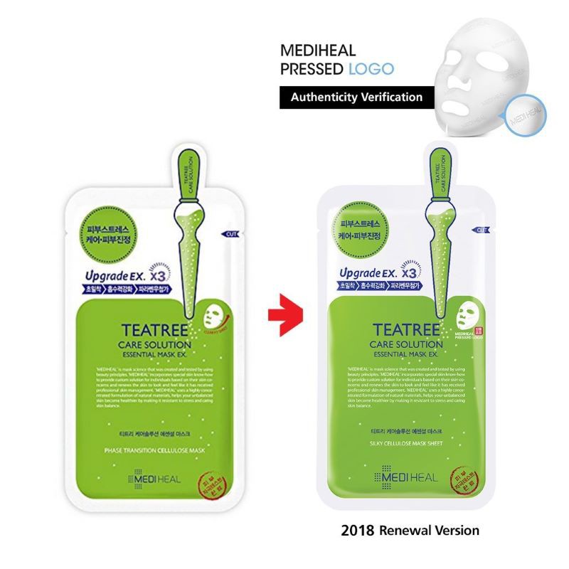 Mặt nạ dưỡng da Mediheal Tea Tree Care Solution Essential Mask EX