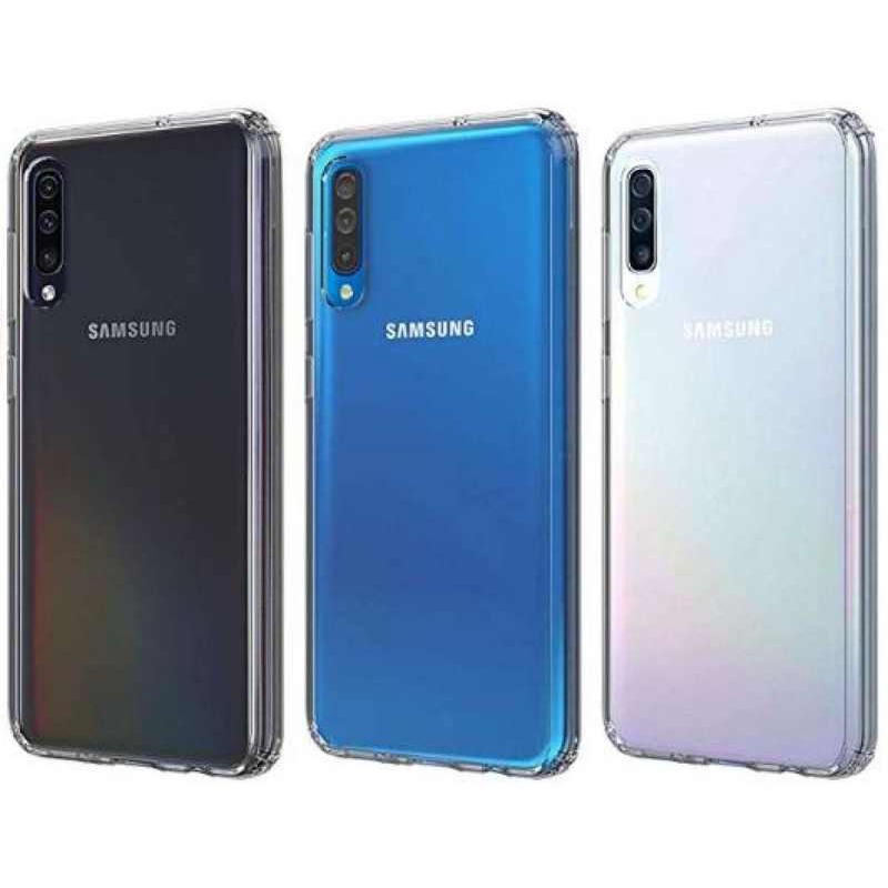 Ốp lưng trong suốt chống sốc / Ốp lưng màu đen Samsung A50 / A50s / A30S cho Galaxy A50 / A50s / A30