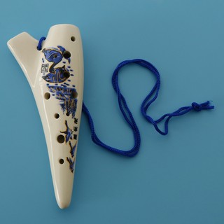 [Simhoa1] Nhạc cụ Mini Ocarina 12 dành cho trẻ mới bắt đầu Quà tặng