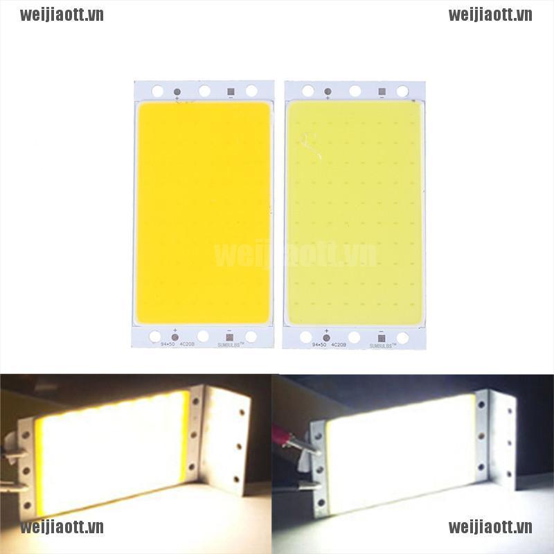 Chip Đèn Led Hình Vuông 94x50mm 15w Cob Dc 12-14