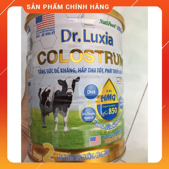 Sữa Dr.Luxia Colostrum Step1+2+3+4 lon 400g