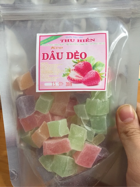 Kẹo dâu dẻo Đà Lạt 300g