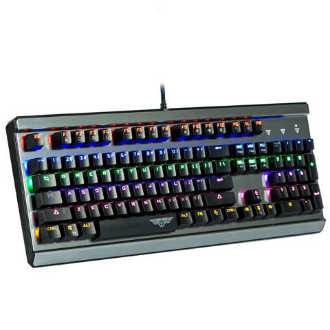 Bàn phím cơ Gaming Newmen GM600 +TẶNG BÀN DI CHUỘT CAO CẤP - Hàng Chính Hãng