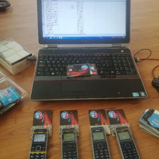 Điện thoại nokia 1202 + khay kích sim