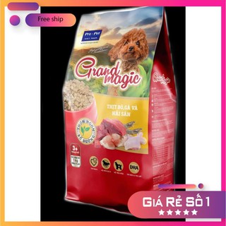 Thức ăn cao cấp dành cho chó grandmagic bao 1kg