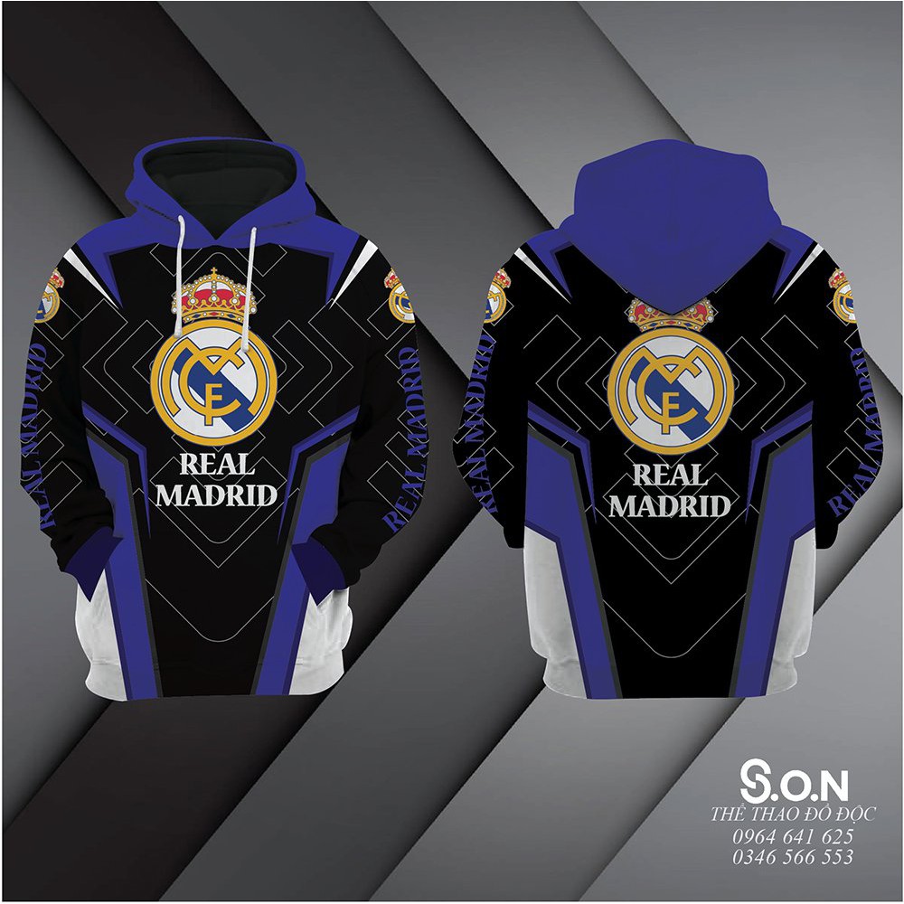 Áo khoác thiết kế độc lạ REAL MADRID (F1)
