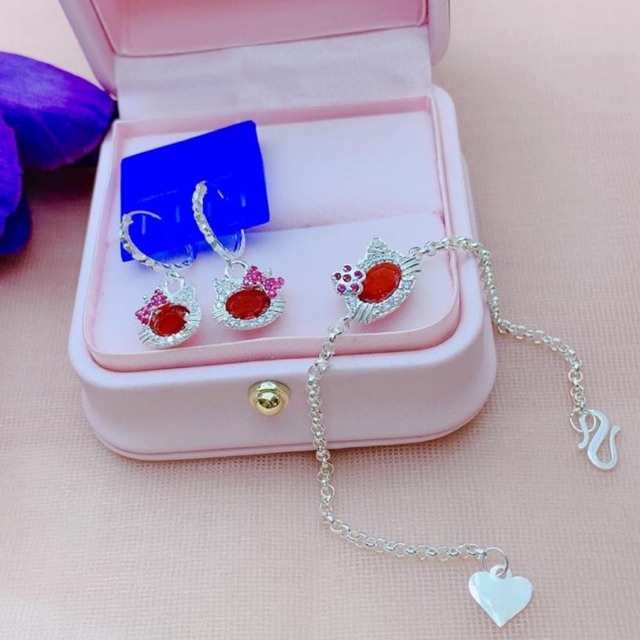 Bộ mèo Kity cho bé, có bán lẻ. Đủ màu cực yêu, món quà ý nghĩa cho công chúa Mainomi Shop Bạc Xinh