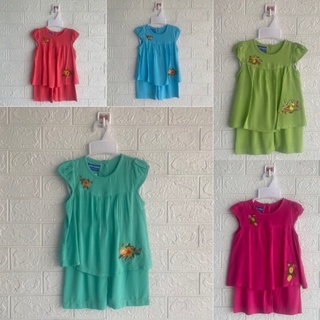 Bộ tole Bảo Ngọc tay búp quần lửng size 7-23kg