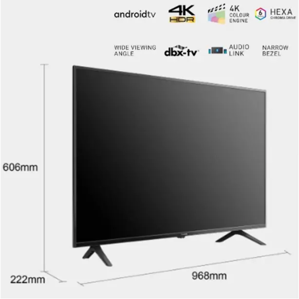 Panasonic Android Tivi 4K 43 Inch TH-43JX620V