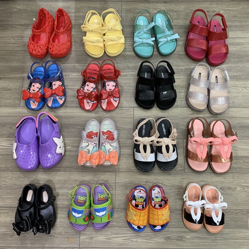 Sandal nhựa thơm Melissa hàng lẻ size - nhiều mẫu - giá thanh lý cực tốt - hàng chuẩn sịn