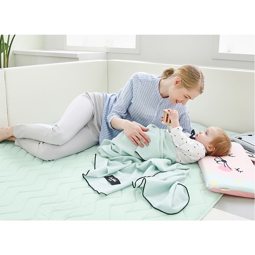 Thảm trải lõi lưới 3D siêu thông thoáng cho bé từ sơ sinh-10 tuổi nhập khẩu Bonitabebe Hàn Quốc
