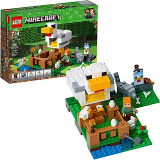 Lego minecraft chuồng gà 21140