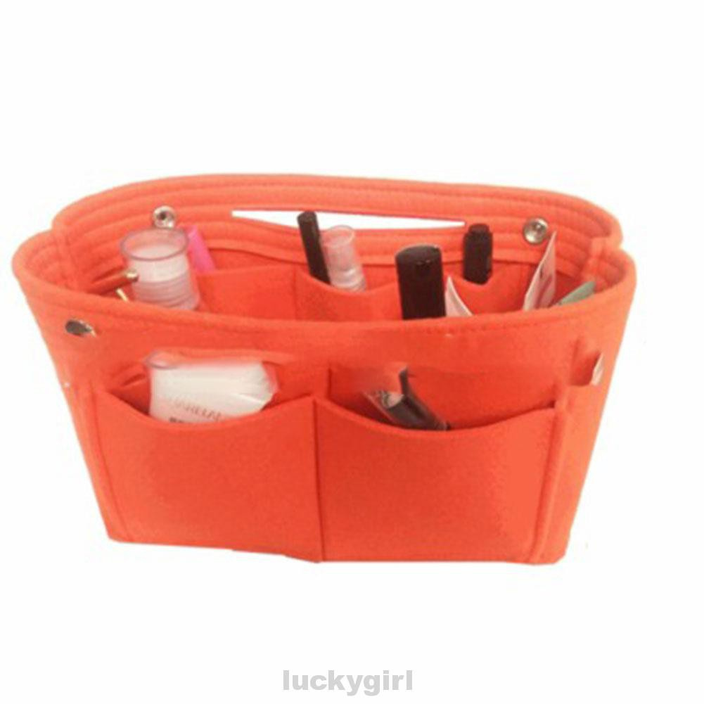 Women MultiPocket Handbag Useful Bag Portable Durable Organizer