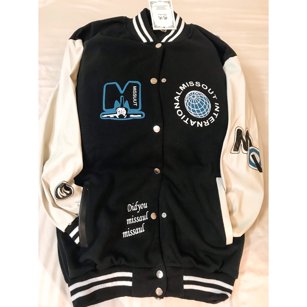 Áo Khoác Nam Nữ Tay Da Chất Siêu Đẹp, Mặc Thu Đông | BigBuy360 - bigbuy360.vn