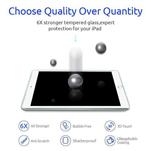 Kính cường lực toàn màn hình cho iPad 2017 / 2018 / Air1 / 2 / Mini1 2 3 4 / pro 9.7