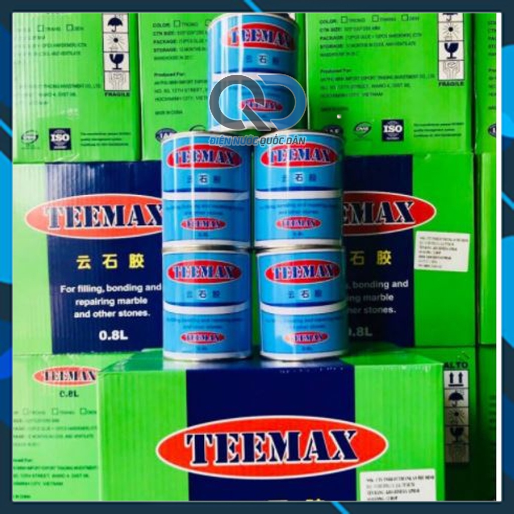 Keo dán đá TEEMAX - dán đá hoa cương, Granite, Marble, gạch đá siêu cứng siêu bền