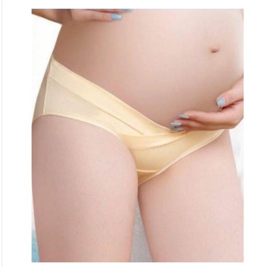 Set 2 quần chíp bà bầu cạp chéo