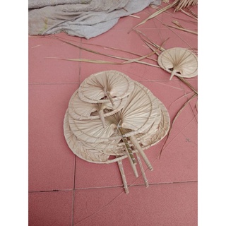QUẠT MO (cỡ nhỏ) quạt lá trang trí