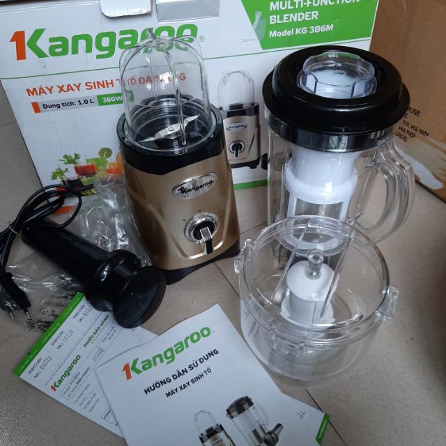 Máy xay sinh tố đa năng Kangaroo KG3B6M | Shopee Việt Nam