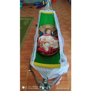 Nôi tre đặt võng cho bé yêu