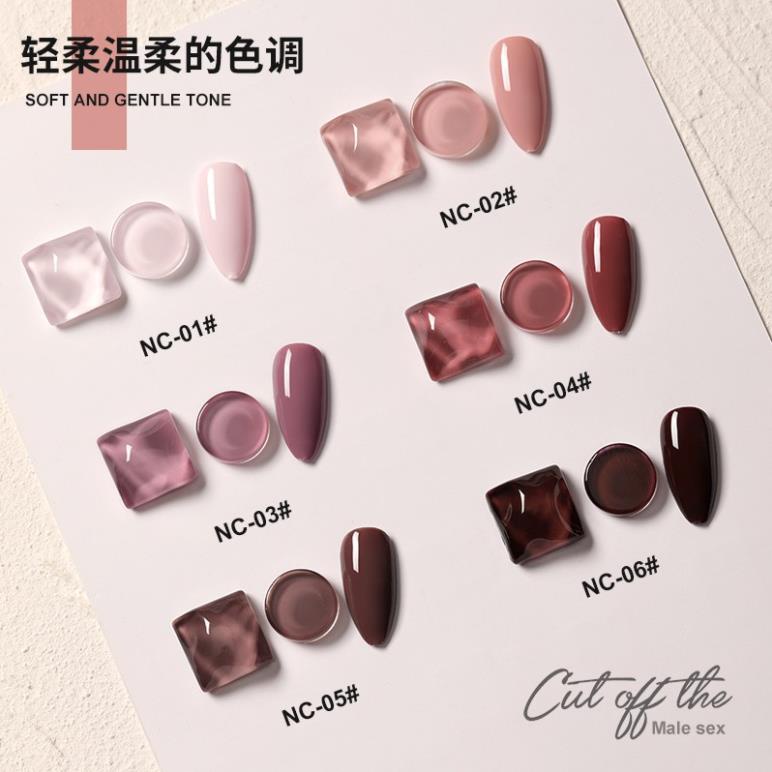 Sơn Gel AS vỏ đen Mã NC( Cam Kết Chính Hãng - làm khô sơn gel bằng máy hơ uvled )