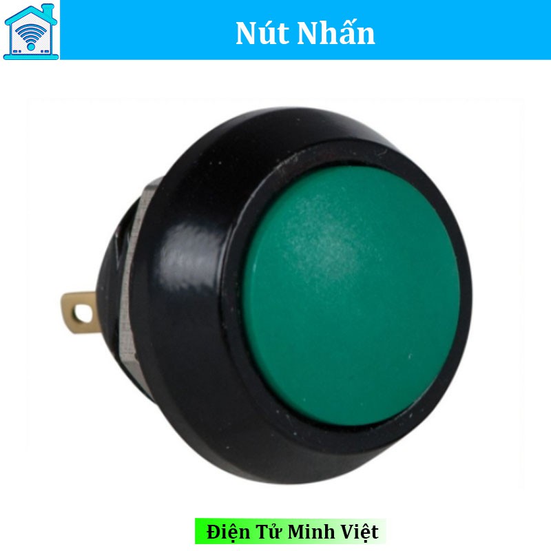 Công Tắc Nhấn Nhả Có Chống Nước, Nút Nhấn Nhả Reset/Passing/Arduino/Còi Xe/Chuông Cửa