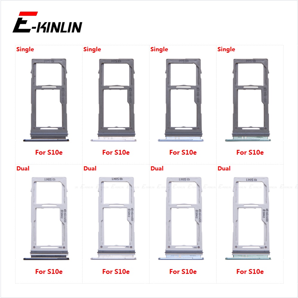 Khay Đựng Thẻ Sim Micro SD Cho Samsung Galaxy S10e G970