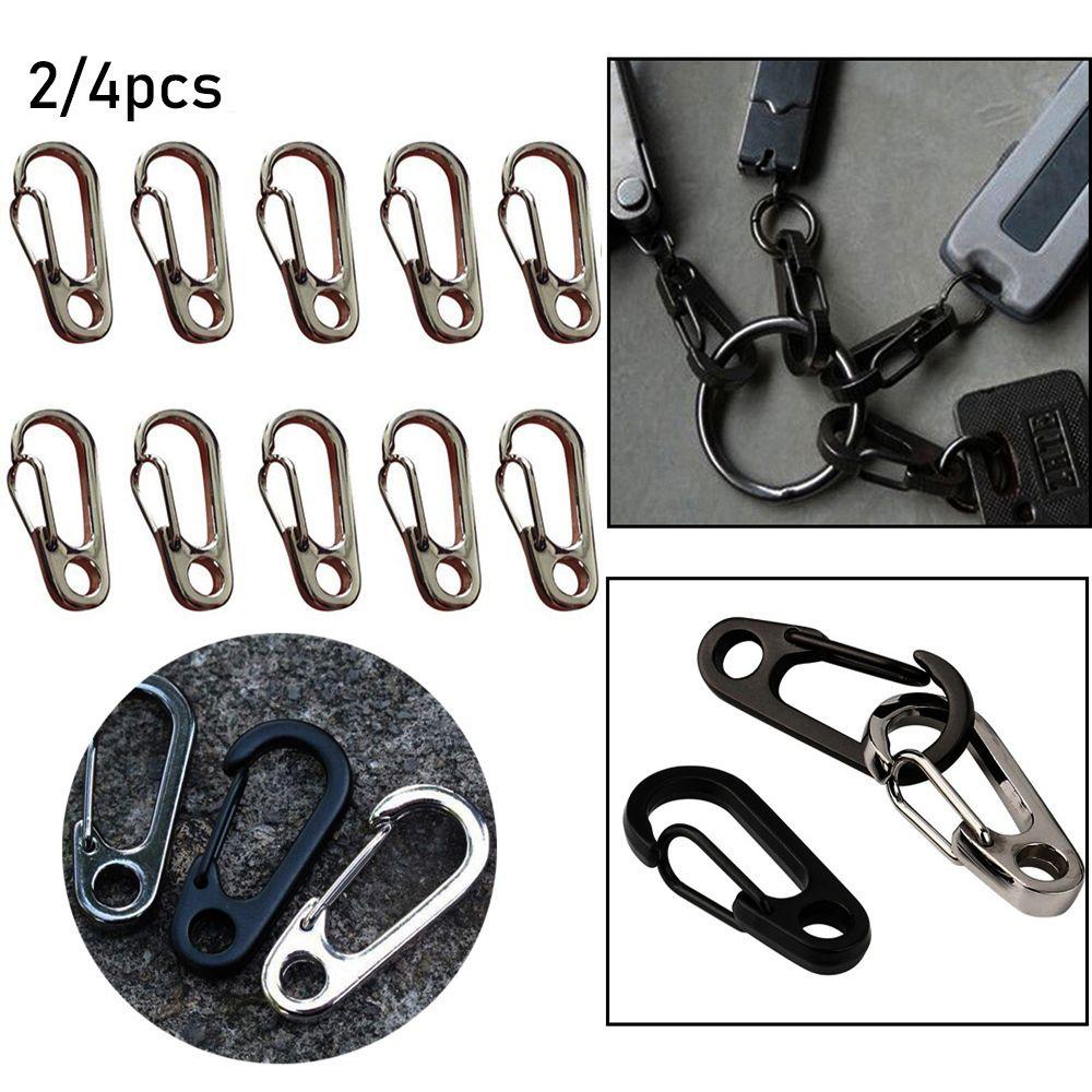 Set 2 / 4 Móc Khóa Chữ D Đa Năng Tiện Dụng
