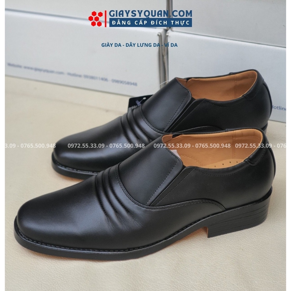 Giày Da Nam Cao Cấp Đế Vàng Aseco 32 Mã 714