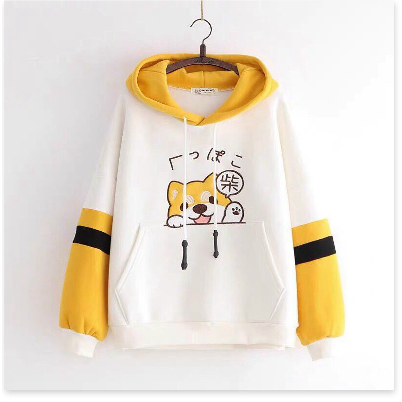 ÁO KHOÁC HOODIES,FROM RỘNG Y HÌNH,CHẤT LIỆU VÃI THOÁNG MÁT,THIẾT KẾ HỌA TIẾT XINH XẮN LANA FASHION