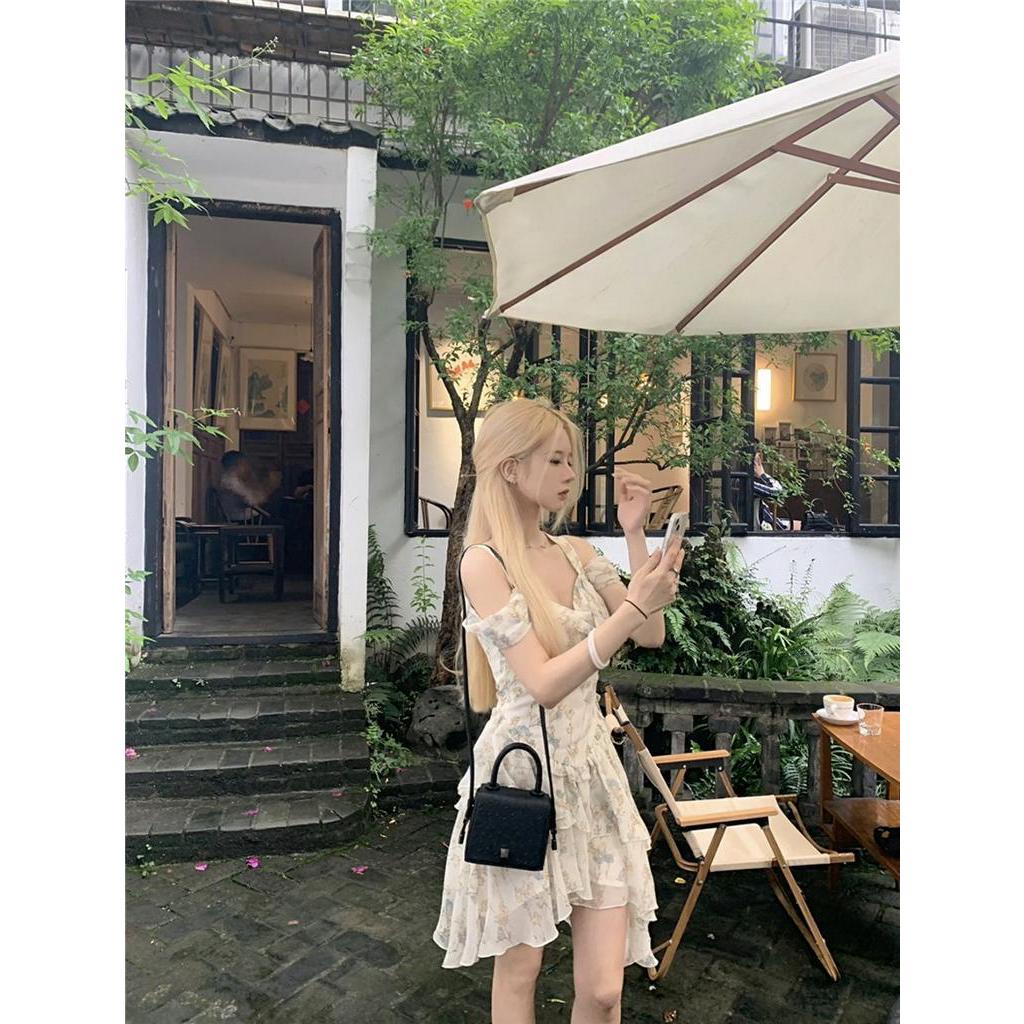 Đầm Hoa Thời Trang Mùa Hè Xinh Xắn Dành Cho Nữ