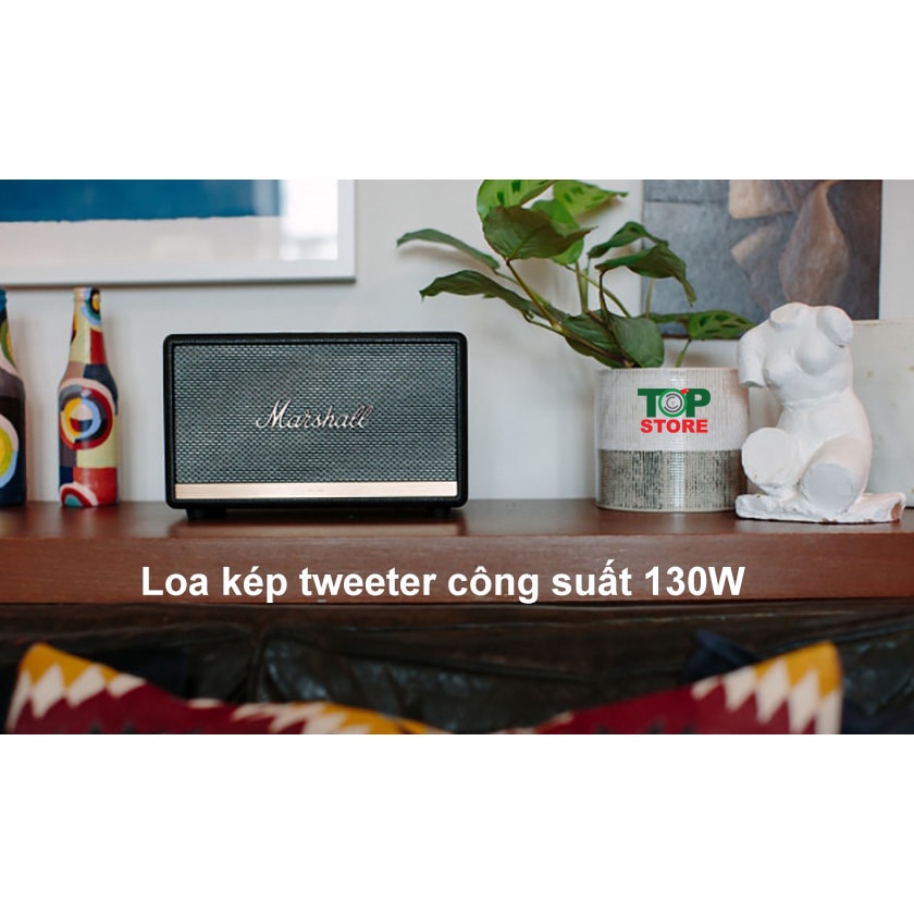 Loa Bluetooth Marshall Acton II (Anh Quốc) Công Suất 30W Bluetooth 5.0 Qualcomm aptX, Bảo Hành 12 tháng