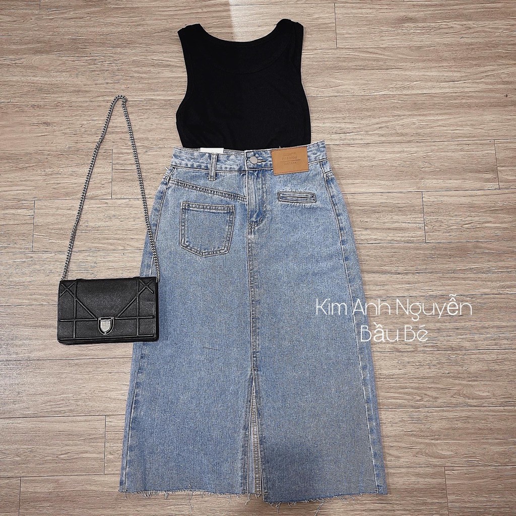 CHÂN VÁY JEAN XẺ CHO NỮ | BigBuy360 - bigbuy360.vn