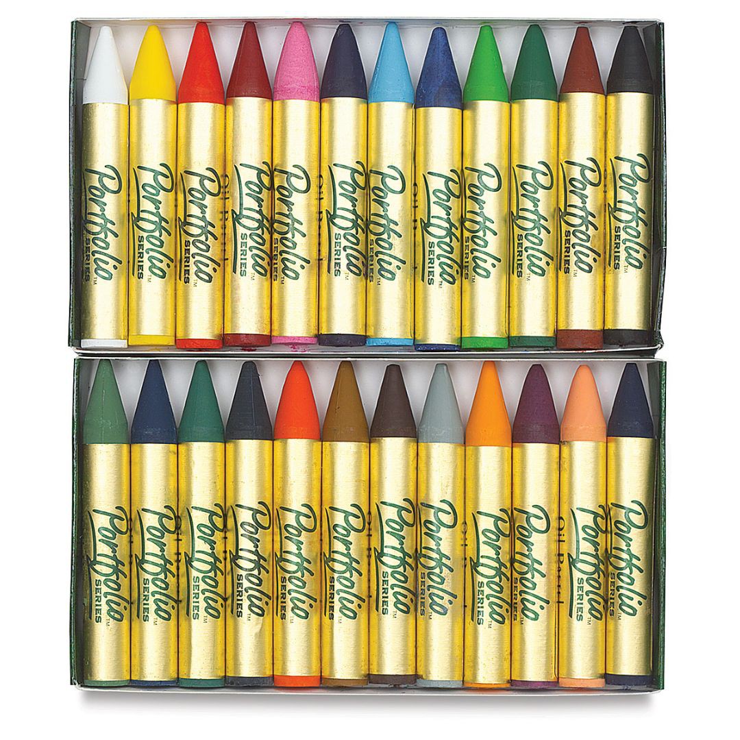 HỘP 24 BÚT SÁP DẦU CRAYOLA WATER SOLUBLE OIL PASTELS