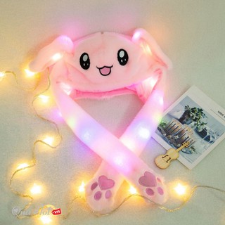 Nón Tai Thỏ Và Pikachu Có Led - Dễ Thương