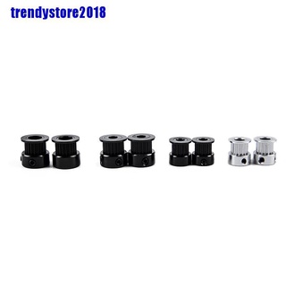 Bộ 2 Bánh Răng Gt2 Màu Đen Bằng Nhôm Cho Máy In 3d