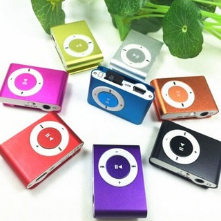 Máy Mp3 shuffle VỎ NHÔM Có Khe Cắm Thẻ
