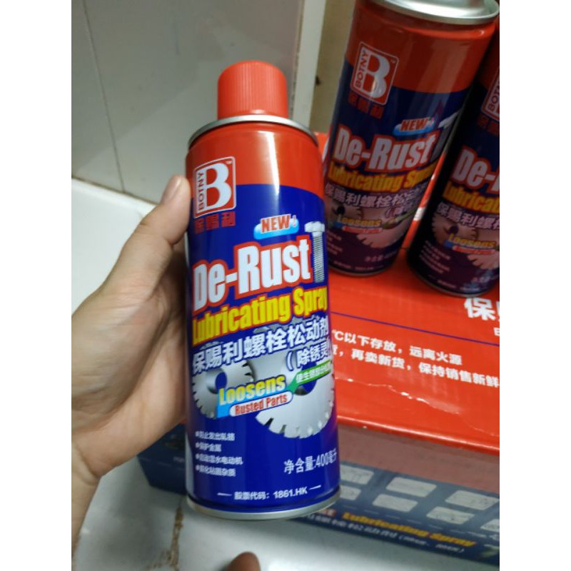 Chai Xịt Chống Rỉ Sét Thương Hiệu Botny 400ml