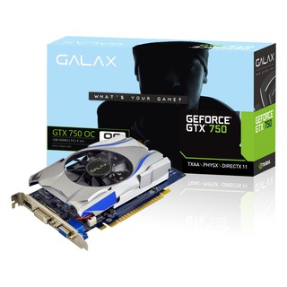 VGA GALAXY GTX 750 OC 2GB DDR5 ( 128 BIT)