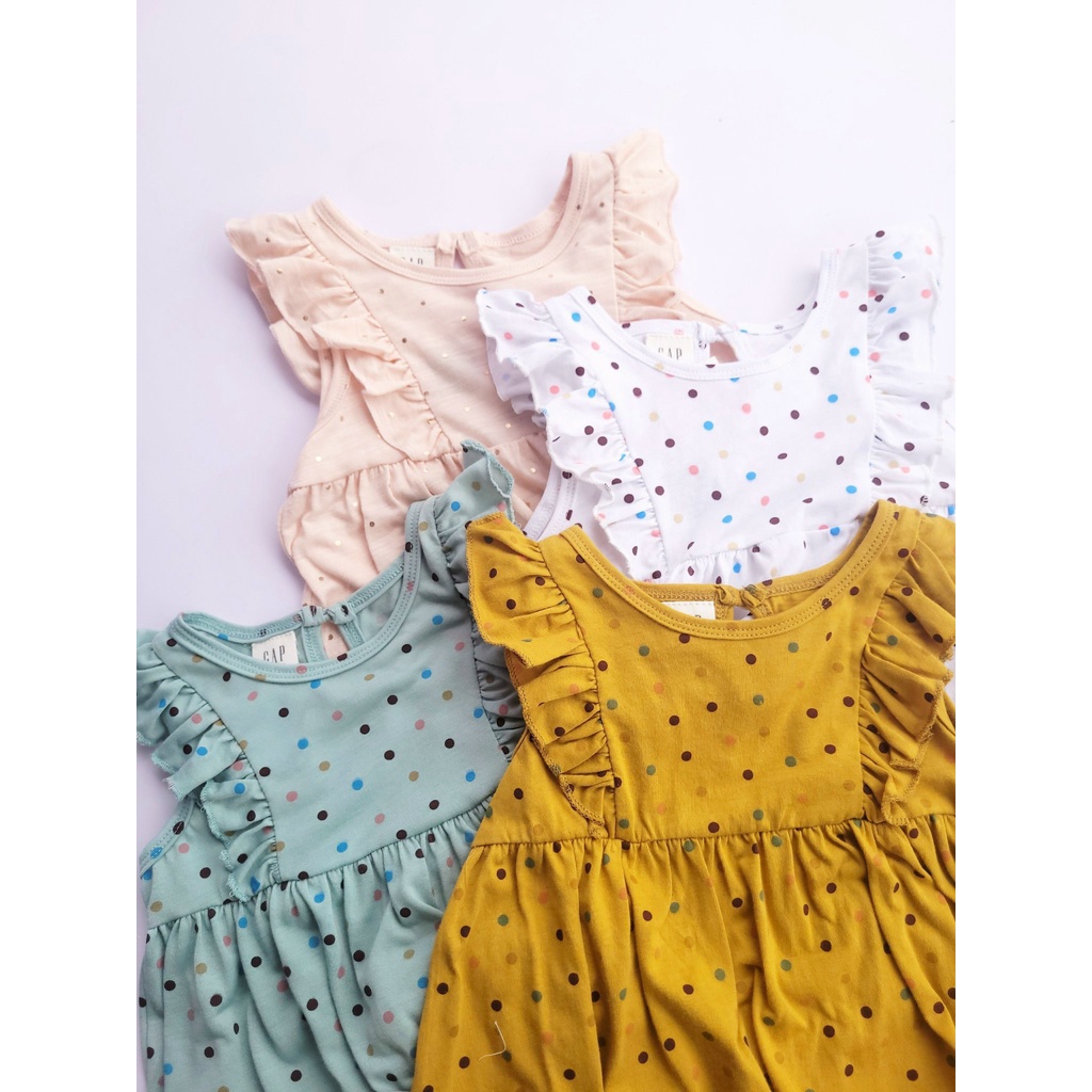 SET 2 VÁY CHẤM BI BÈO CÁNH TIÊN BG