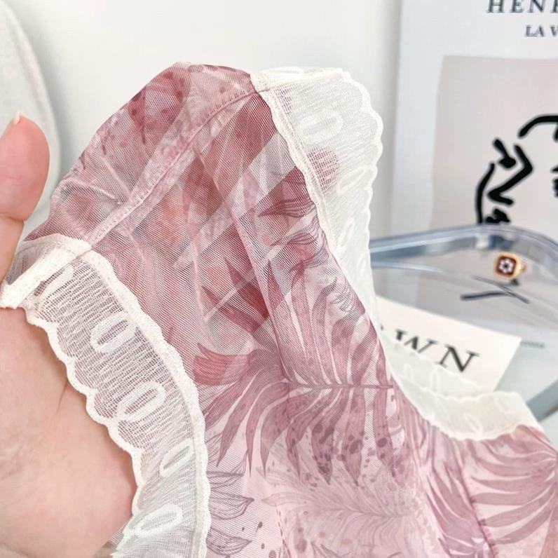 Quần Lót Nữ Softie Tàng Hình Voan Tuyết Vintage Cao Cấp 9910