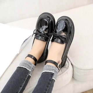 Giày bệt nơ ulzzang