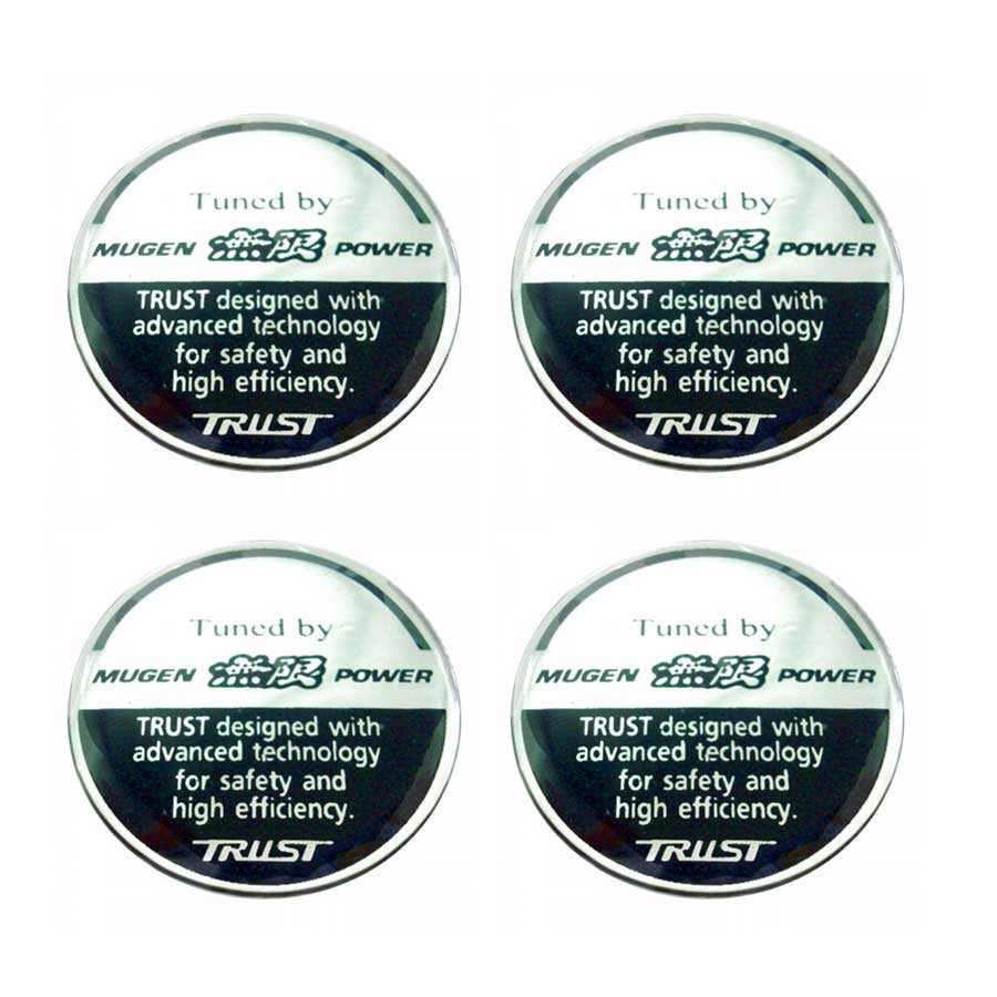40mm. MUGEN Sticker Bánh xe Hub Chiều rộng nhựa 40 Mm. (4 Cm)