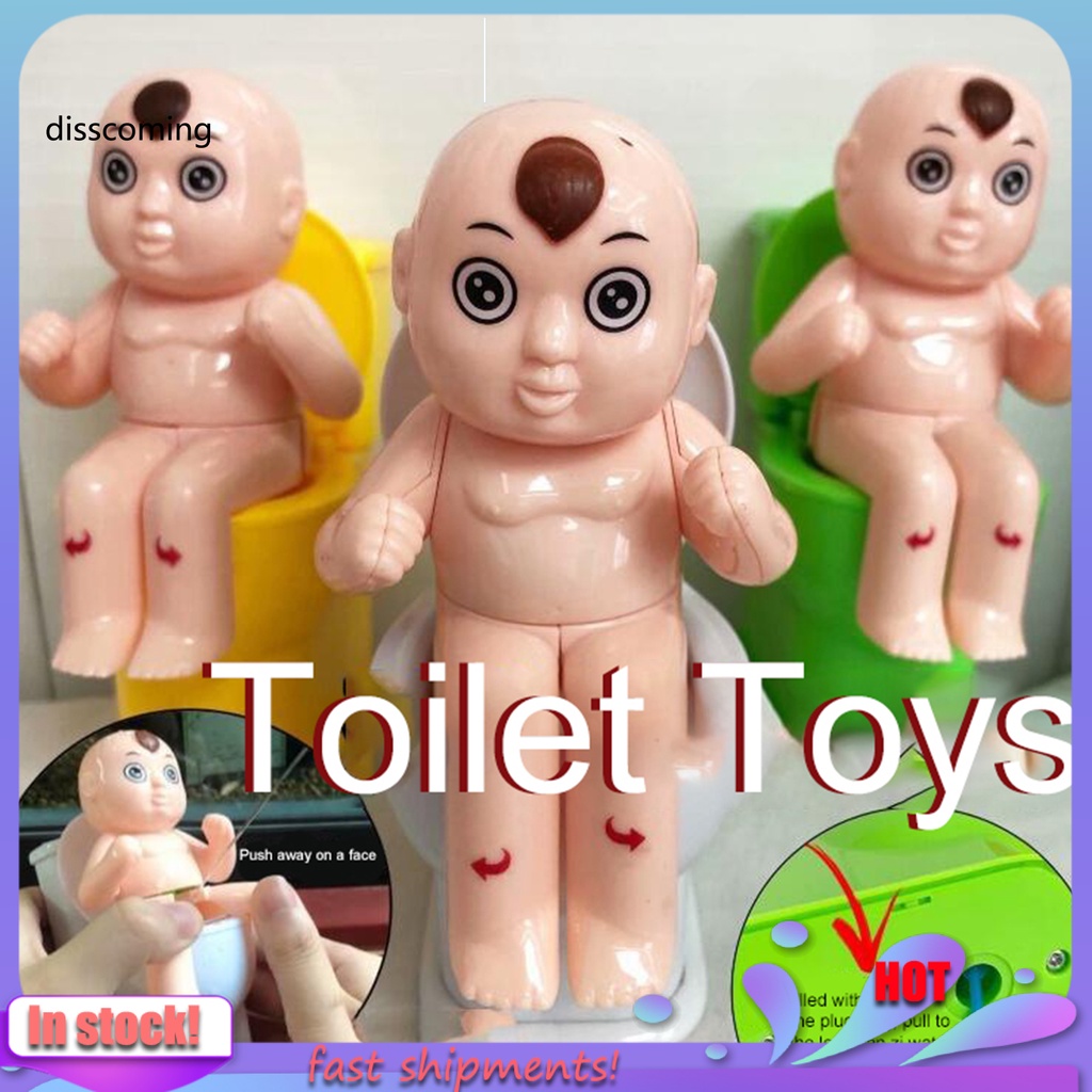 Đồ chơi giải trí kiểu dáng bé ngồi toilet ngộ nghĩnh cho trẻ em
