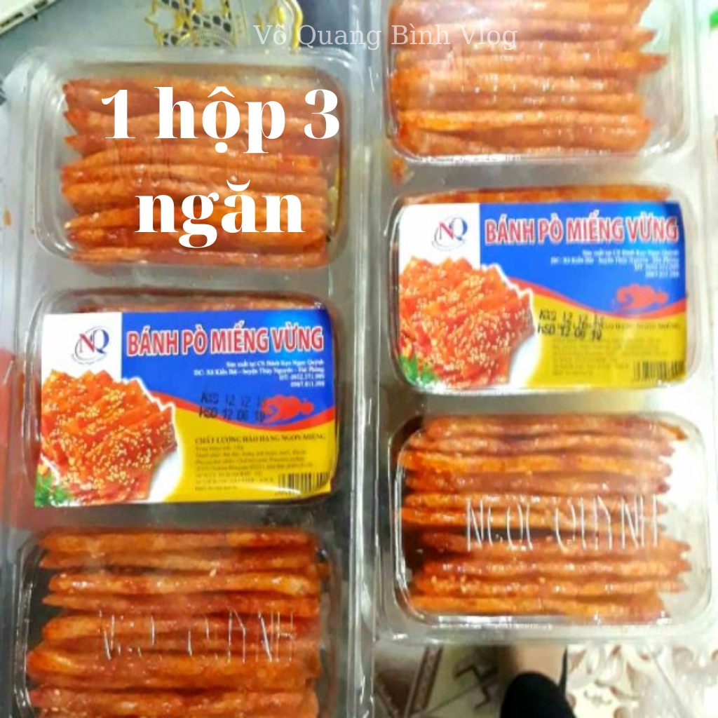 Bánh pò miếng vừng, 1 hộp bánh pò miếng vừng siêu to