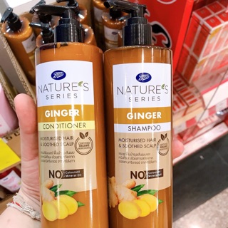 DẦU GỘI XẢ GỪNG BOOTS THÁI LAN HÀNG XTAY CHUẨN ĐI AIR