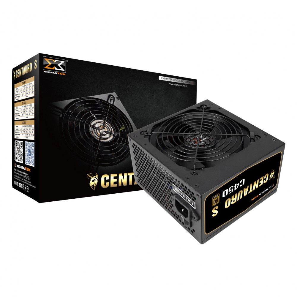 Nguồn máy tính: XIGMATEK CENTAURO CTS C450  - 80PLUS BRONZE